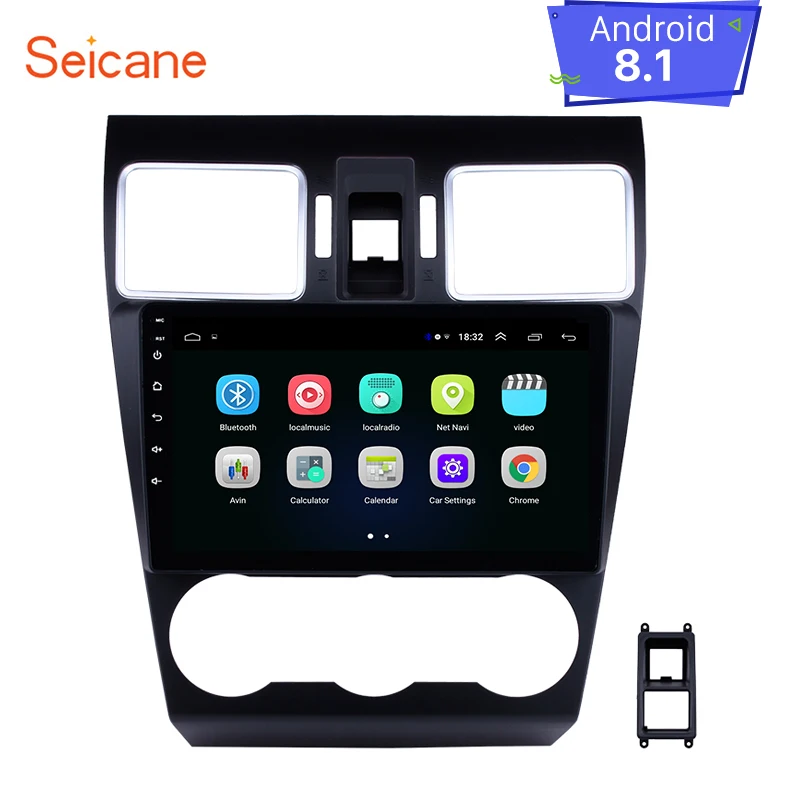 Seicane Android 8 1 9 дюймов Автомобильный GPS для Subaru Foreste 2015 2016 2017 Радио мультимедийный