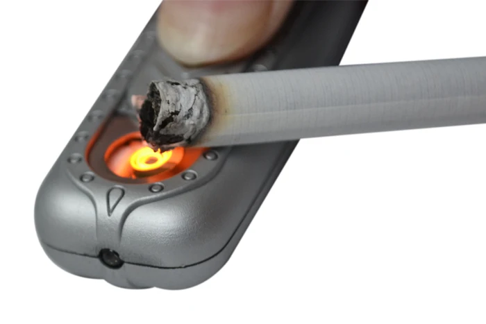 Электронная зажигалка для сигарет USB аккумуляторная батарея беспламенная без