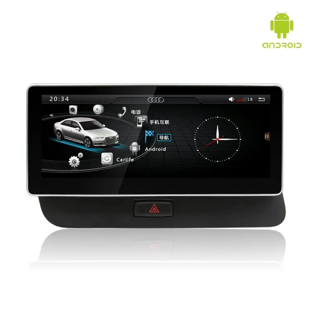 

10.25'' Android 9.0 Car Dvd PLAYER gps navigation for Audi Q5 2009-2016 LHD radio stereo auto multimedia 4G RAM 64G ROM auto