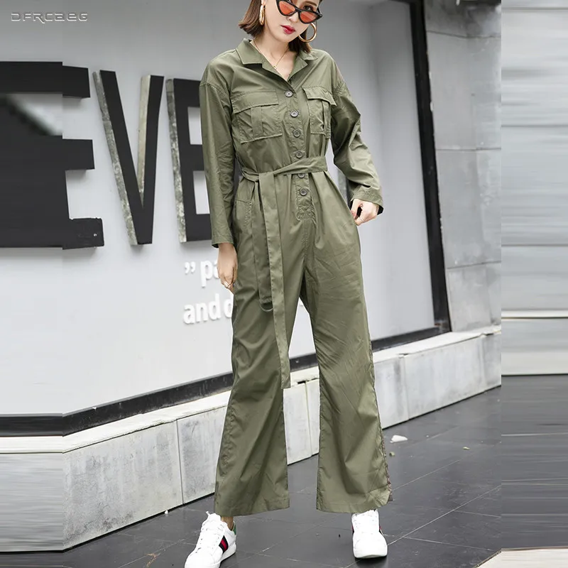 Fashion Camouflage Print Trousers 2018 Ladies High Waist