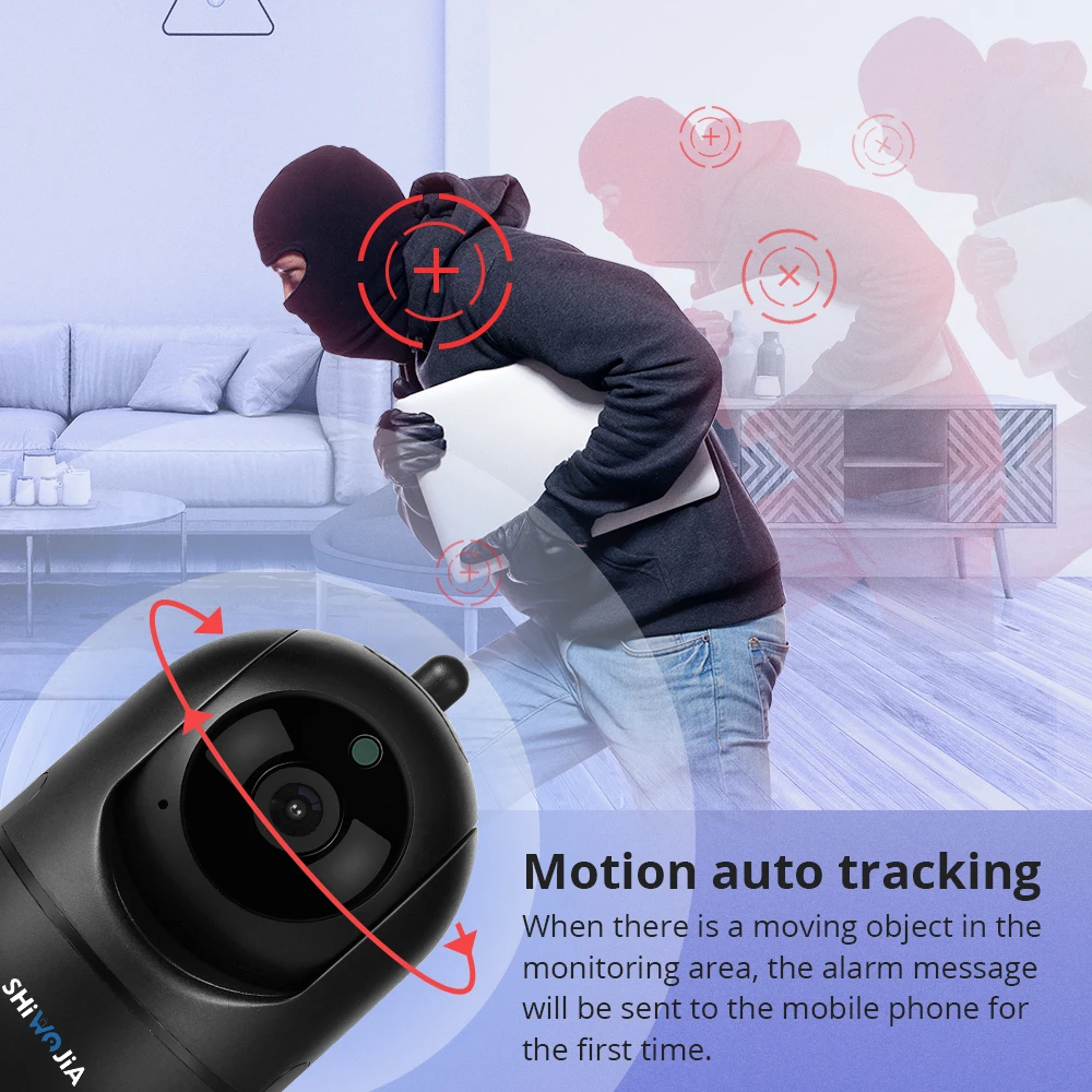 INQMEGA HD 1080P Cloud Wireless IP Camera Intelligent Auto Tracking Of Human Wifi Camera Home Secur - 32981799427  INQMEGA HD 1080P Cloud Wireless IP Camera Intelligent Auto Tracking Of Human Wifi Camera Home Secur - 32981799427