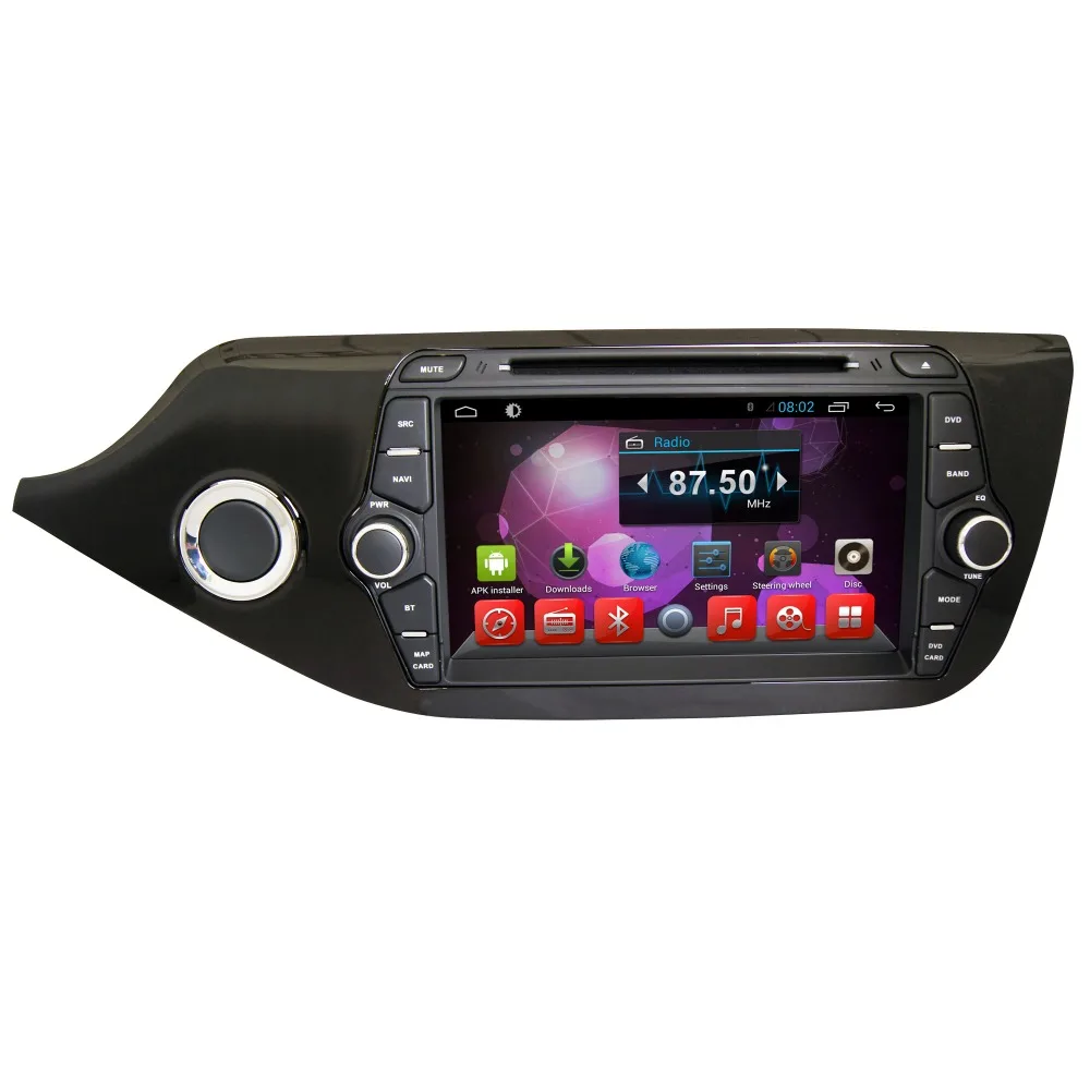 Cheap 8" HD 1024*600 4 Core Android 6.0 Car DVD GPS Radio Video Audio Stereo Navigation Player for Kia Ceed 2012 2013 2014 2015 1