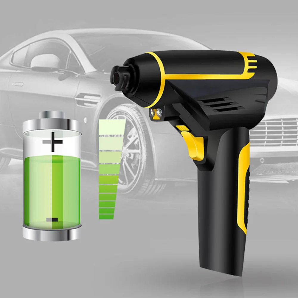 

Digital Wireless Smart Car Air Pump Portable Handheld Car Tyre Inflator Pump Electric Inflating Pump Air Compressor