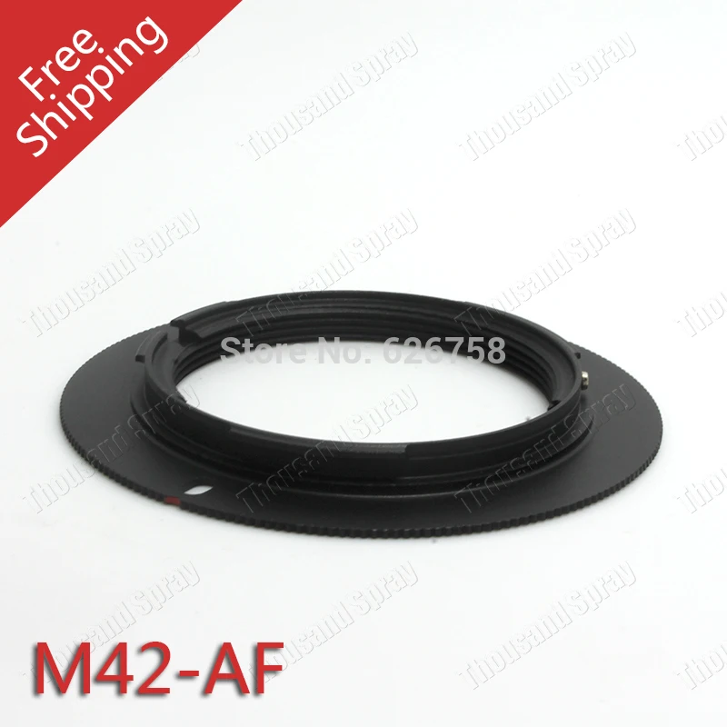

lower price Wholesale Lens M42-AF M42 Lens AF Mount Adapter Ring for a77 a65 a55 a33 a390 a700 a580
