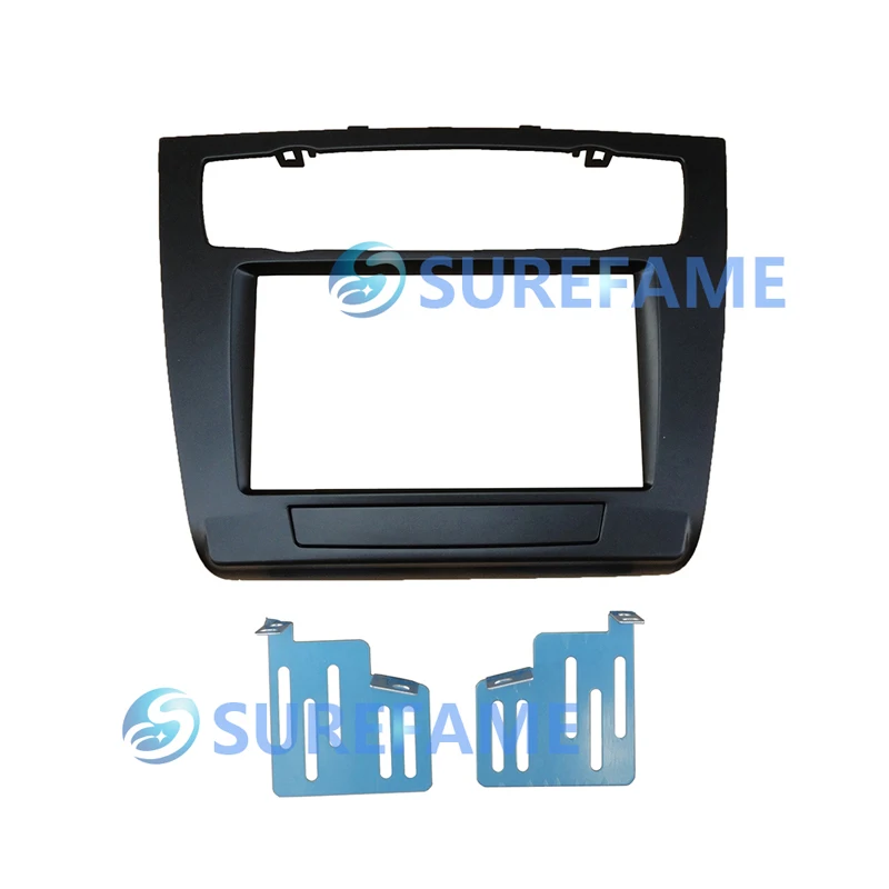 

Double Din Car Radio Stereo Dash Mounting Kit for BMW 1 E81 E82 E87 E88 2007-2011 Trim Audio Panel Facia Adaptor