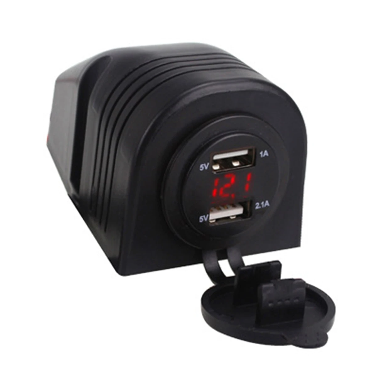 SOONHUA Dual-USB LCD Car Tent Charger 5V3.1A Vehicle Lightweight Aluminum Alloy LED Adapter Mini Chargers Electric Accessories SOONHUA Dual-USB LCD Car Tent Charger 5V3.1A Vehicle Lightweight Aluminum Alloy LED Adapter Mini Chargers Electric Accessories
