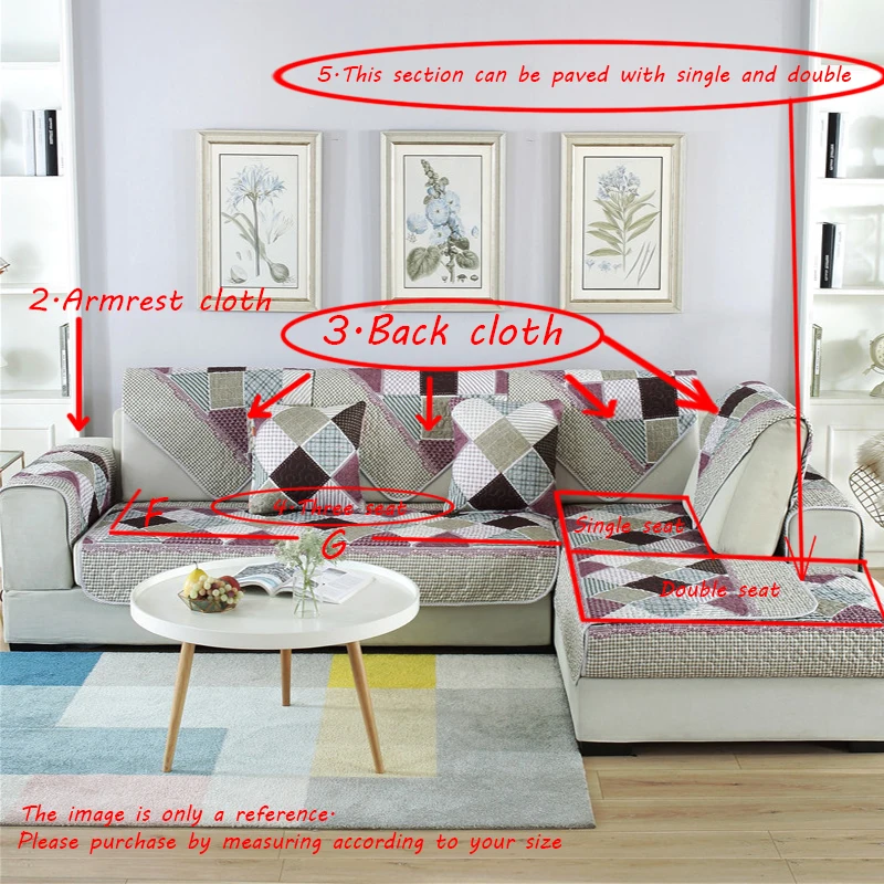 Sofa Cover роскошный жаккардовый диван для гостиной современный клетчатый угловой