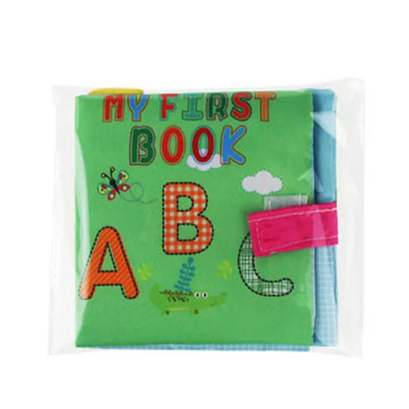 

New 2017 Soft Cloth Baby Intelligence Development Learn Picture Cognize Books quiet book DIY baby's toys gift for kid 2-16#