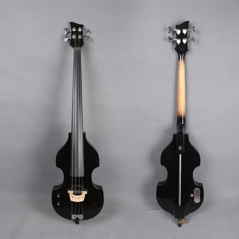 black 4 string Yinfente 5 строка Электрический Тихая Виолончель 4/4 натурального дерева сумка тетива# EC11 - Цвет: black 4 string