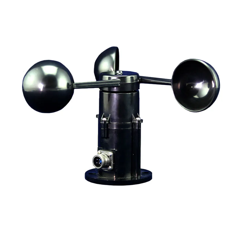 

Wind Speed Sensor Anemometer 0-5V voltage 3 cup 485 output Transmitter