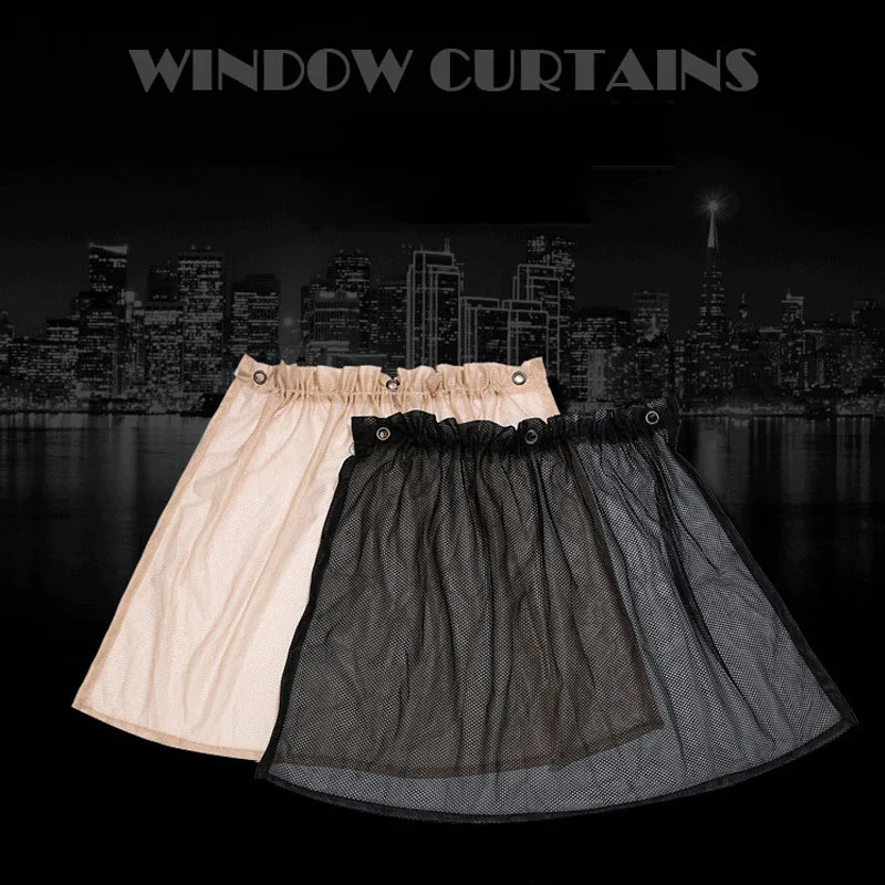 

New 2Pcs Car Sun Shade UV Protection Car Curtain Car Window Sunshade Side Window Mesh Sun Visor Summer Protection Window Film