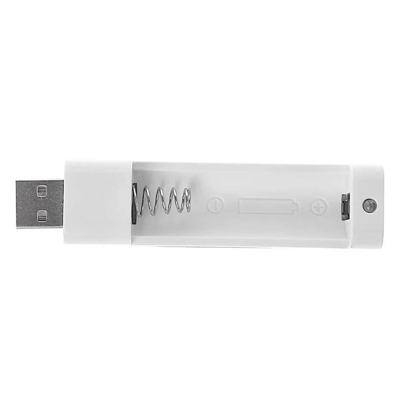 USB AA/AAA Ni-MH зарядное устройство адаптер постоянного тока 1,2 в портативный 1 слот