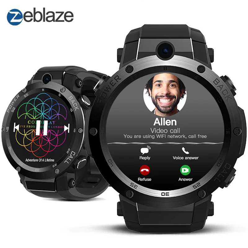 Новый Zeblaze Тор S 3g gps Smartwatch 1,39 дюйма Android 5,1 MTK6580 1,0 ГГц 1 ГБ + 16 ГБ Smart часы BT 4,0 Носимых устройств Новый Zeblaze Тор S 3g gps Smartwatch 1,39 дюйма Android 5,1 MTK6580 1,0 ГГц 1 ГБ + 16 ГБ Smart часы BT 4,0 Носимых устройств