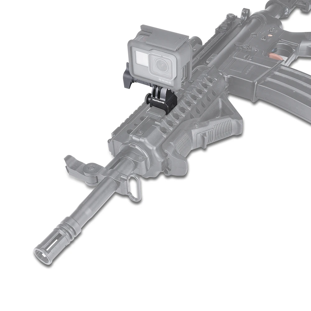 Алюминиевый Пикатинни адаптер для крепления на рельсах охотничьи Тактические аксессуары для Спортивная камера GoPro SJCAM страйкбол пистолет рельс комплект крепления