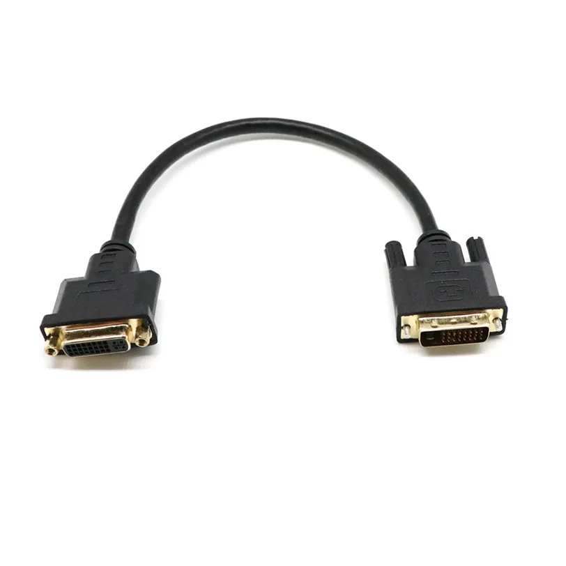 

1Ft. DVI-D Dual Link (24+1) Digital Video Male to Female Extension Cable Jul17 Professional Factory Price Drop Shipping