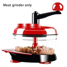 Practical Design Manual Meat Grinder Food Mincer Blender Sausage Maker Multipurpose Food Chopper Kitchen Helper