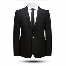 Черные мужские костюмы куртка новейший дизайн жениха Свадебные смокинги высокого качества дружки Выпускной смокинги куртка