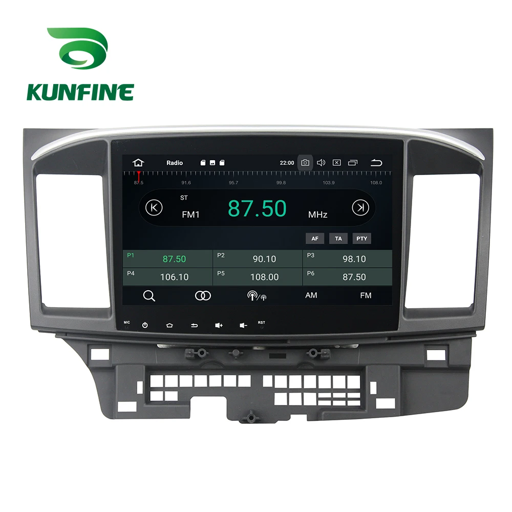 Sale Octa Core 4GB RAM Android 8.0 Car DVD GPS Navigation Multimedia Player Car Stereo Deckless for MITSUBISHI LANCER  2015 Radio 5