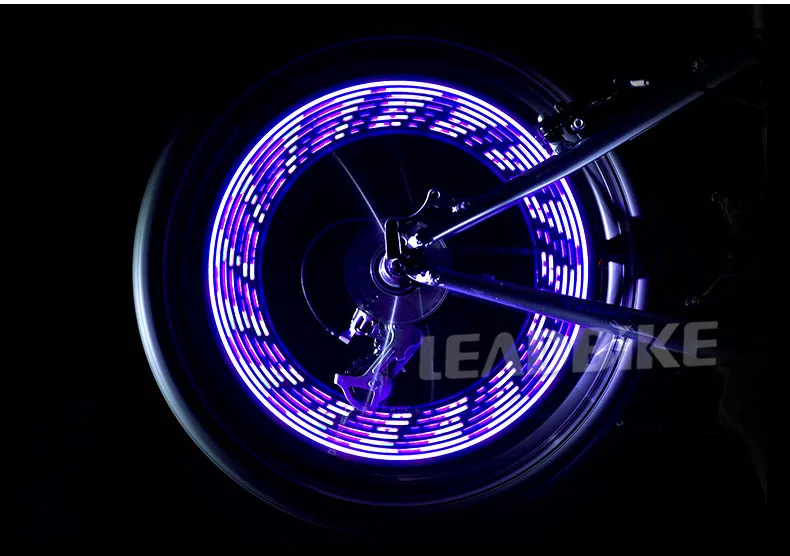 Top Leadbike Bicycle Spoke Light 30 Patterns Colorful Safety Wheel Light Lamp Movement and Light Sensor Night Riding Accessories 13 Top Leadbike Bicycle Spoke Light 30 Patterns Colorful Safety Wheel Light Lamp Movement and Light Sensor Night Riding Accessories 13