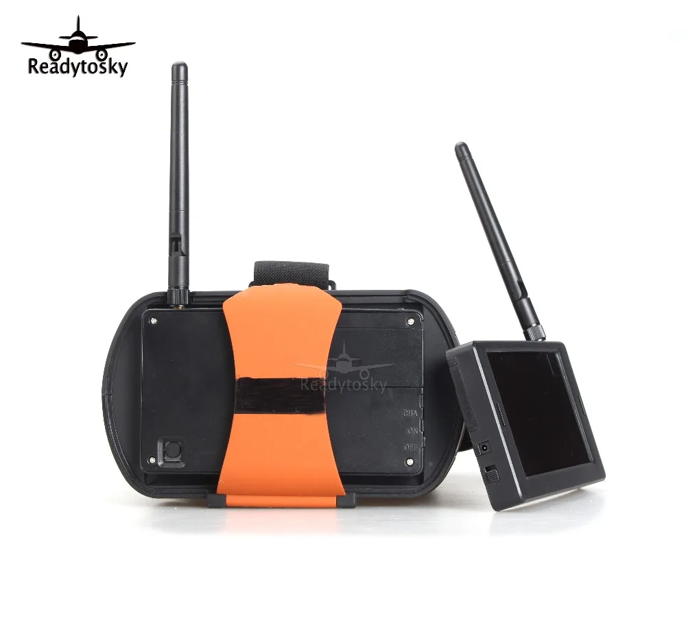 5 8G FPV очки VR видео 480x22 48CH 4 3 дюймовый WIFI Дисплей встроенный аккумулятор 600 мАч для