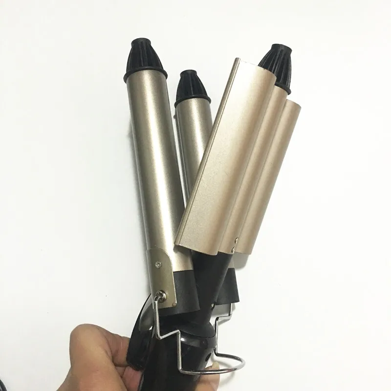 110-240-v South Korea cone head three great curlers artifact tube curling iron cake ceramic perm water ripple