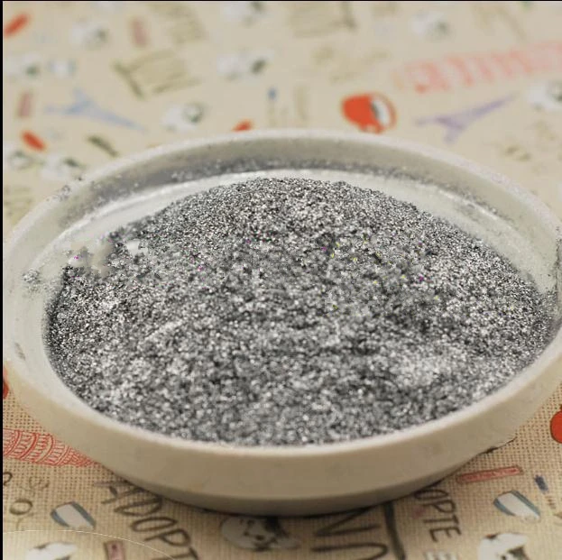 

50g Metal silvery color glitter powder Sequin Powder For Nail Art Makeup Christmas gifts craft candles and so on