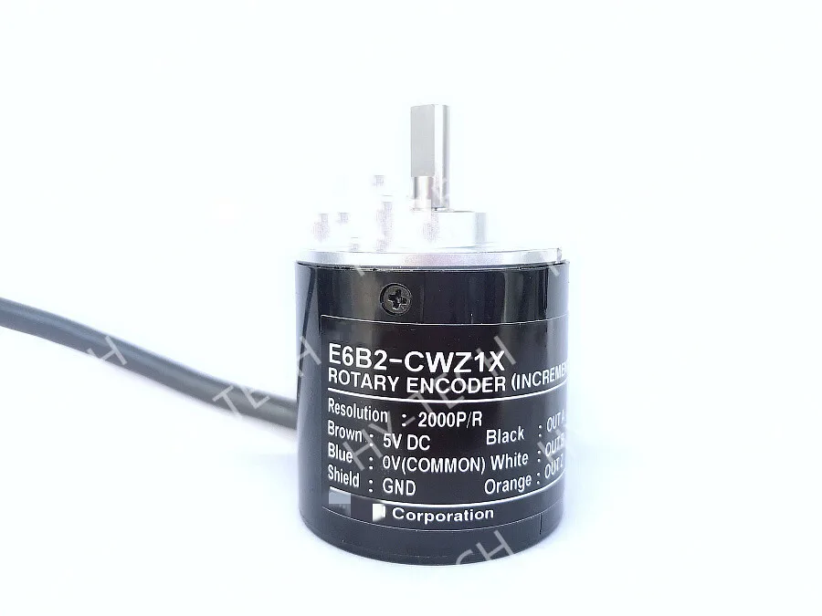 

E6B2-CWZ1X 2500P/R Rotary Encoder New and Original 5VDC 100kHz 160mA max 2500 PPR E6B2-CWZ1X