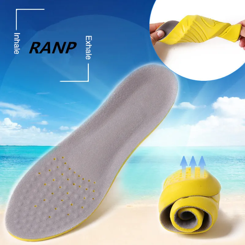 

2018 New Hot Orthotic Sport GEL Insole Arch Support Insole Cushion For Flat Feet Orthotic Memory Form Orthopedic Shoes Soles Pad