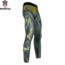 Боевые: дизайн, дизайн, тайские боксерские штаны, Спортивные Леггинсы, Компрессионные Леггинсы
