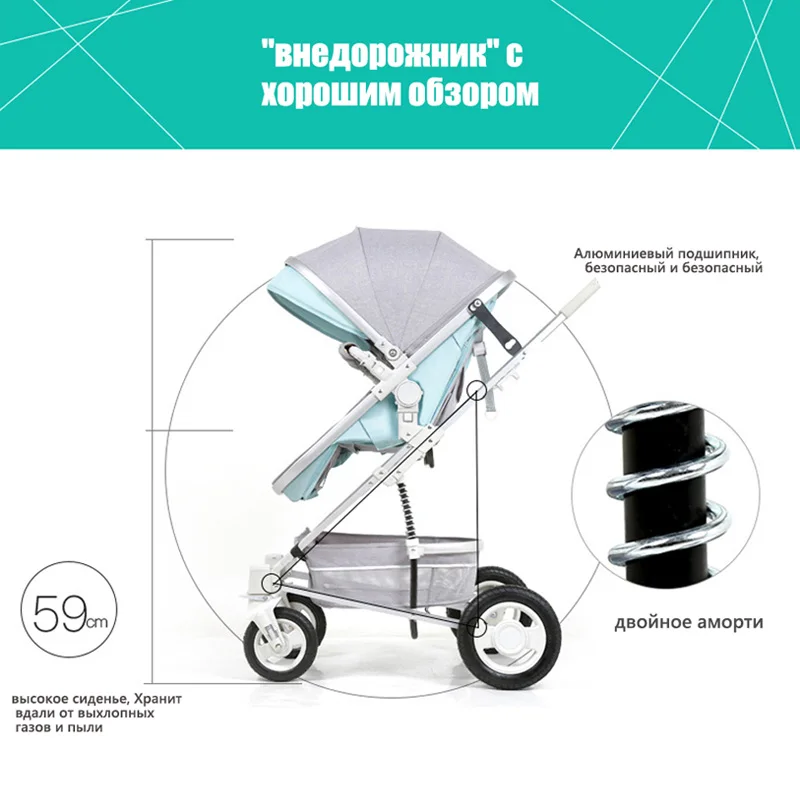 IMBABY 2 в 1 Детские коляски с безопасности автомобиля корзина перевозки теплые