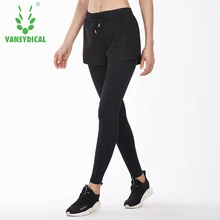 Женские колготки для бега, 2 в 1, Леггинсы для йоги, дышащие штаны для фитнеса и тренировок, женские спортивные штаны для спортзала