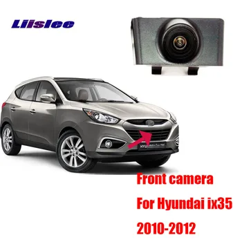 

LiisLee Waterproof CCD Cars front Logo Parking Camera For Hyundai Tucson ix35 2010 2012 high quality Night vision HD