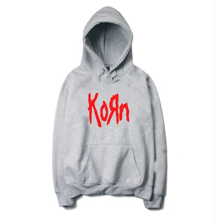 Famous Headbangers Korn Metal Rock Band Hoodies Men Hoody Sweatshirts