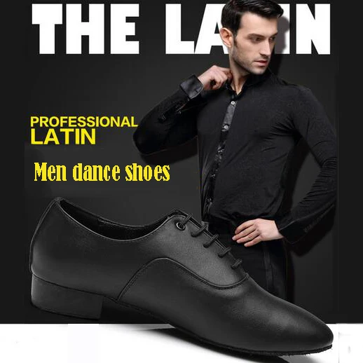 Профессиональная обувь для латинских танцев для мужчин; высота каблука 2,5 см; обувь для танго; обувь для джаза; обувь для сальсы