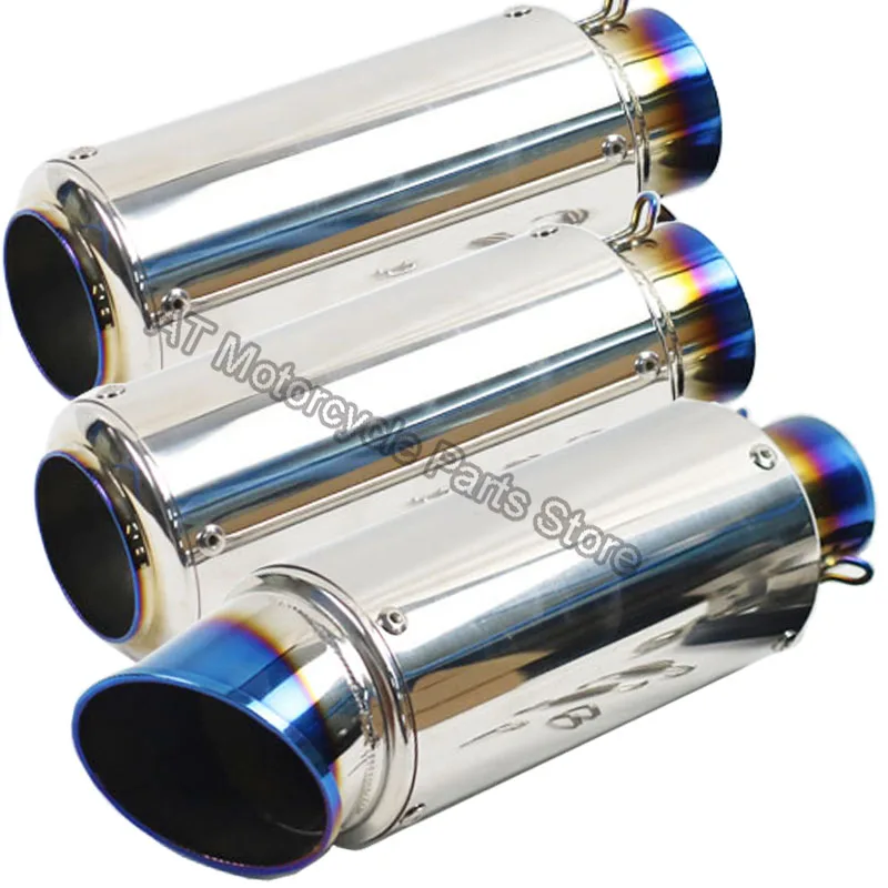 

Universal 51mm Motorcycle Exhaust Pipe Muffler for SC project Exhaust Mufflers Exhaust Pipe for yamaha honda suzuki Escape Moto