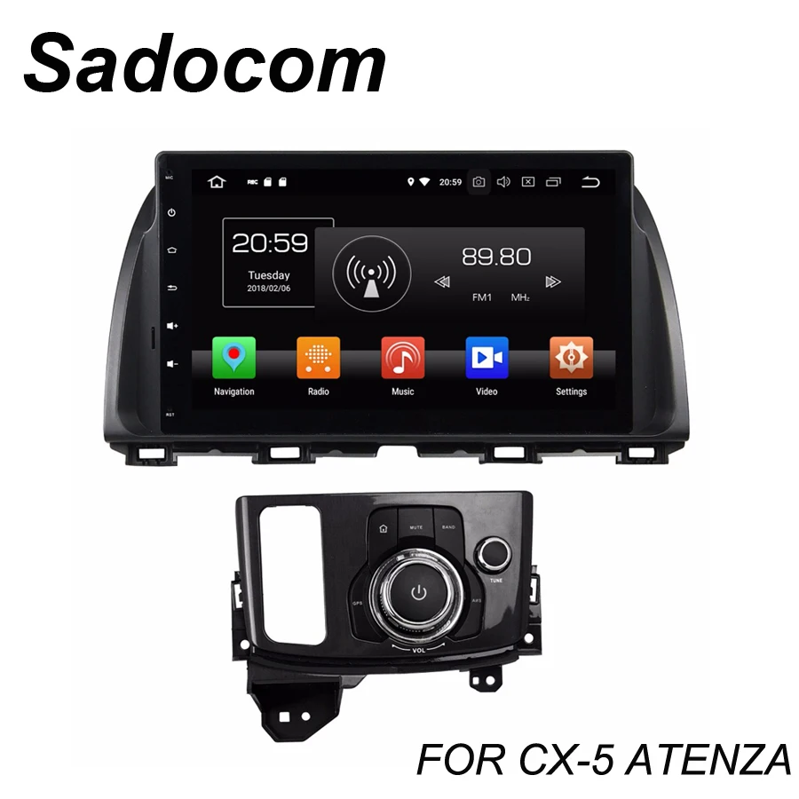 IPS TDA7851 Android 8 0 для Mazda CX 5 CX5 2012 2015 ядер 4 Гб + 32 ГБ Автомобильный dvd плеер GPS ГЛОНАСС