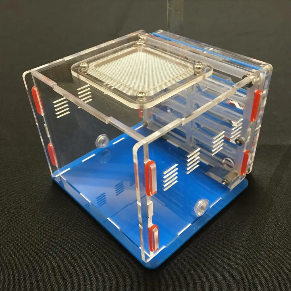 Cena DIY antgranery wilgoć z obszarem karmienia gniazdo mrówek, farma mrówek akryl, gniazdo mrówek owadów s villa pet zaawansowana mania dla mrówek domowych