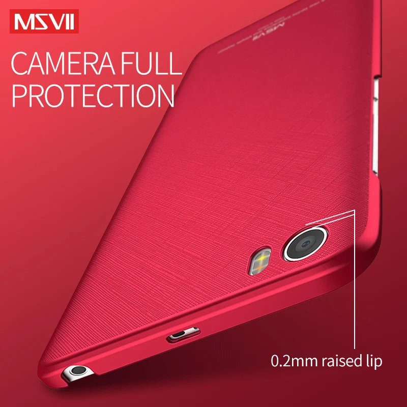 Msvii teléfono Fundas para Xiaomi mi 5 mi 5 Pro caso de negocios para Xiaomi mi 5 geométrico abstracto duro primer cubierta trasera de plástico