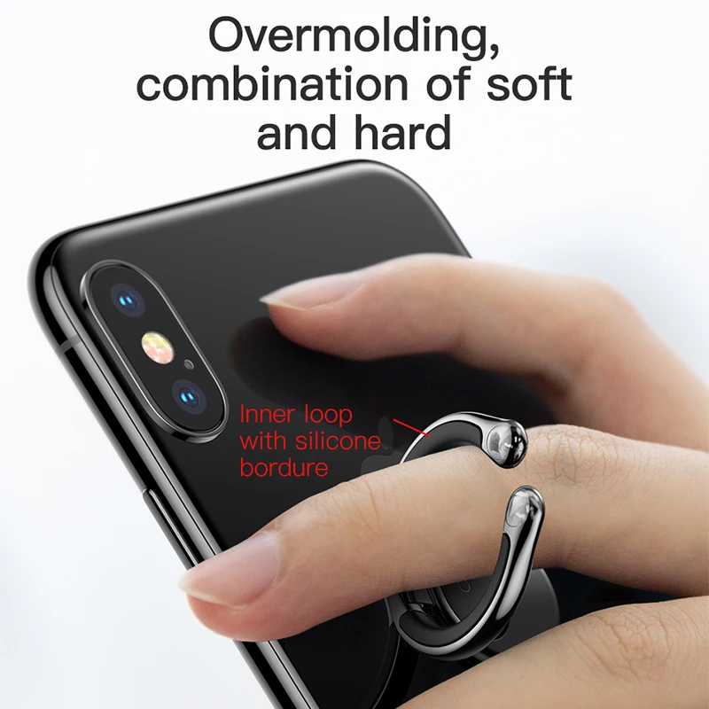 Baseus Cute Phone Ring Holder Slim Thin Phone Holder For iPhone Samsung Phone Ring Holder Stand Holder for Smartphone Support Baseus Cute Phone Ring Holder Slim Thin Phone Holder For iPhone Samsung Phone Ring Holder Stand Holder for Smartphone Support
