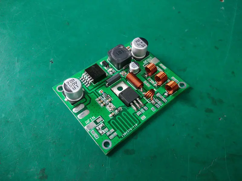 Dc 15V-48v 15W FM 75MHZ-110 Mhz передатчик Модуль усилитель мощности плата высокочастотный |
