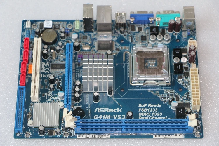 FreeUsed original motherboard for ASRock G41M-VS LGA 775 DDR2 Integrated graphics Motherboard g31 ga g31 s3g ddr2 a 775 ddr2 usb2 0 vga motherboard integrated graphics 100% tested perfect quality