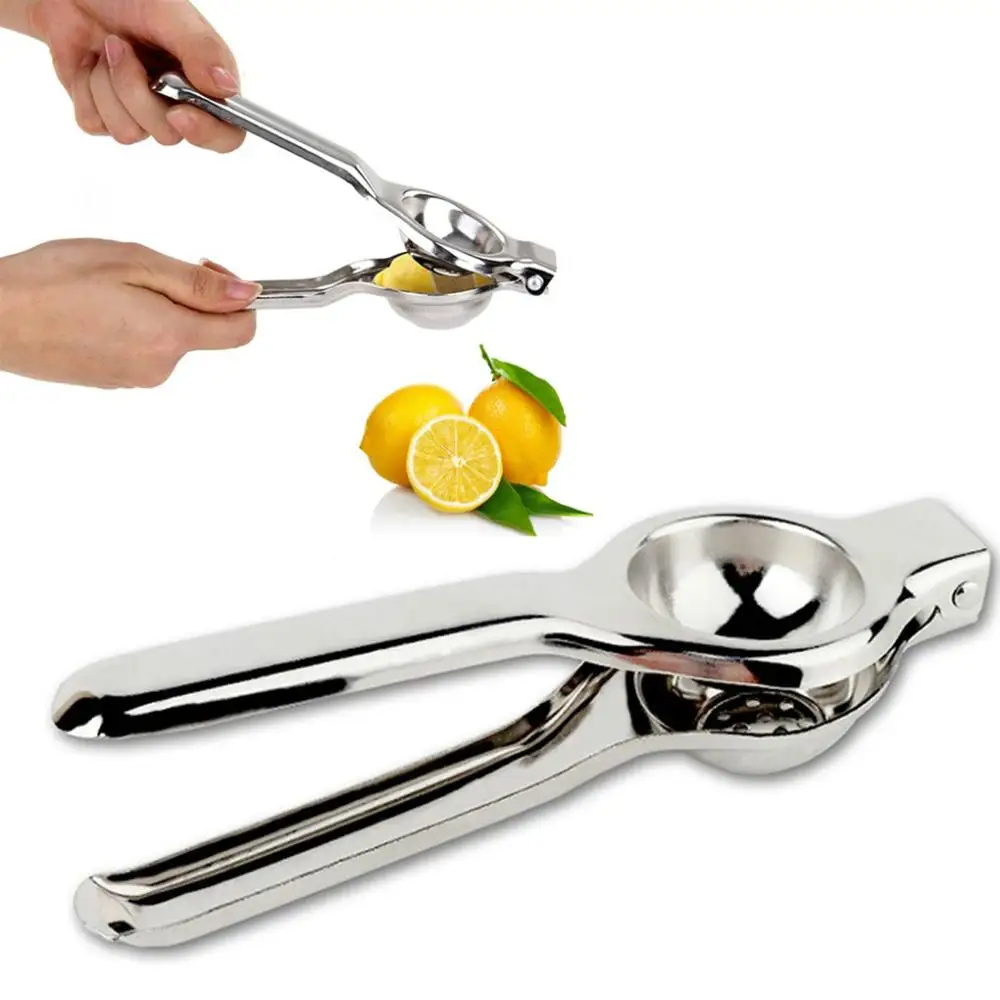 

New Fashion Stainless Steel Hand press Lemon Squeezer Juicer Orange Citrus Press Juice Fruit Lime Kitchen&bar tools JJ0214