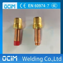 5 шт. TIG сварки газ объектив Средства ухода за кожей 45v25 1.6 мм 1/16''