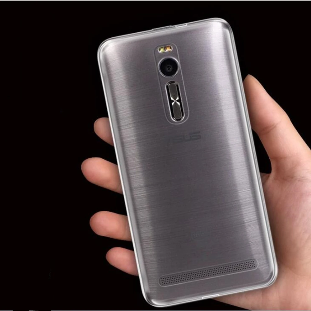 

For Asus Zenfone Max Pro M2 ZB631KL ZB633KL Case Transparen Clear Silicone Cover Bumper Soft TPU Back Cover Phone Case ZB631KL