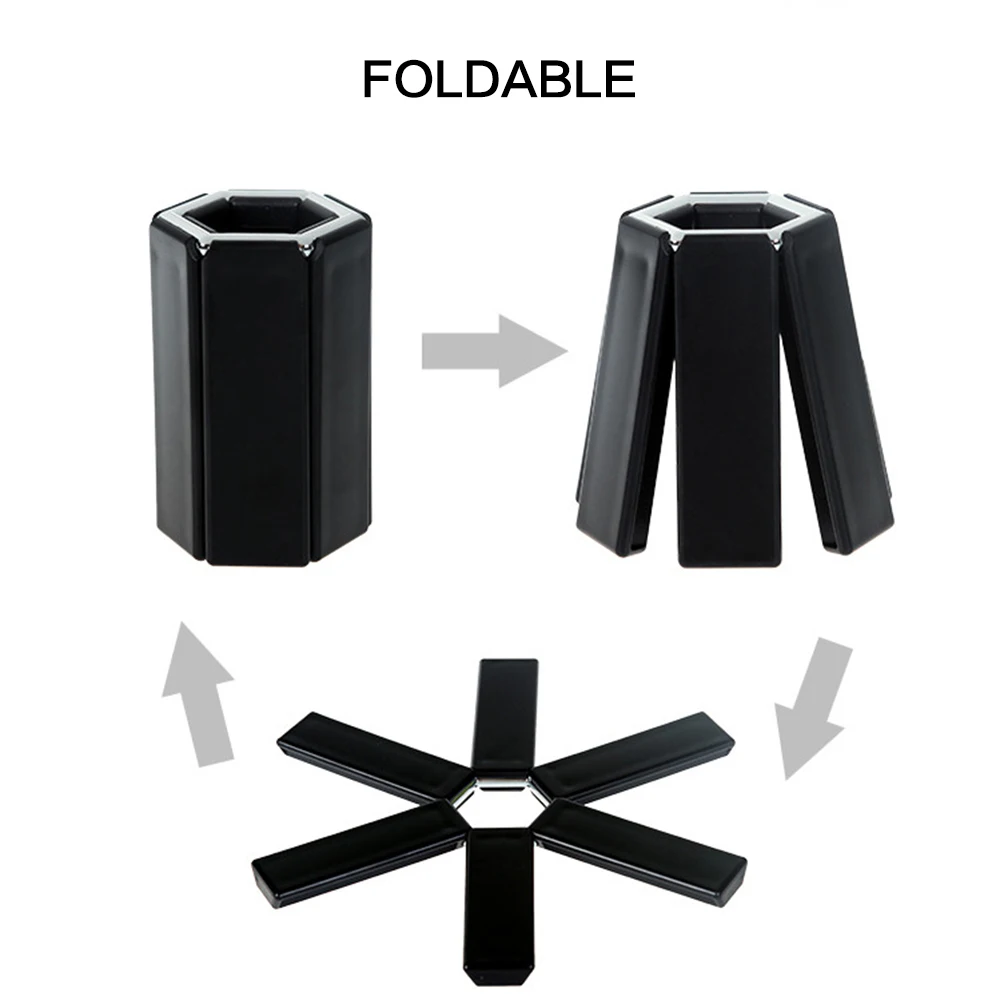 

Folding Anti-hot Insulation Pad Non-slip Heat Resistant Mat Coaster Cushion Placemat Pot Holder Kitchen Accessories