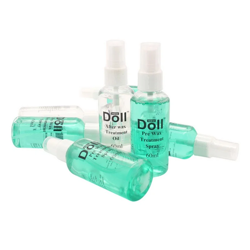 

Smooth Body Hair Removal Spray Pre & After Wax Treatment Liquid Hair Removal Waxing Sprayer 60ml
