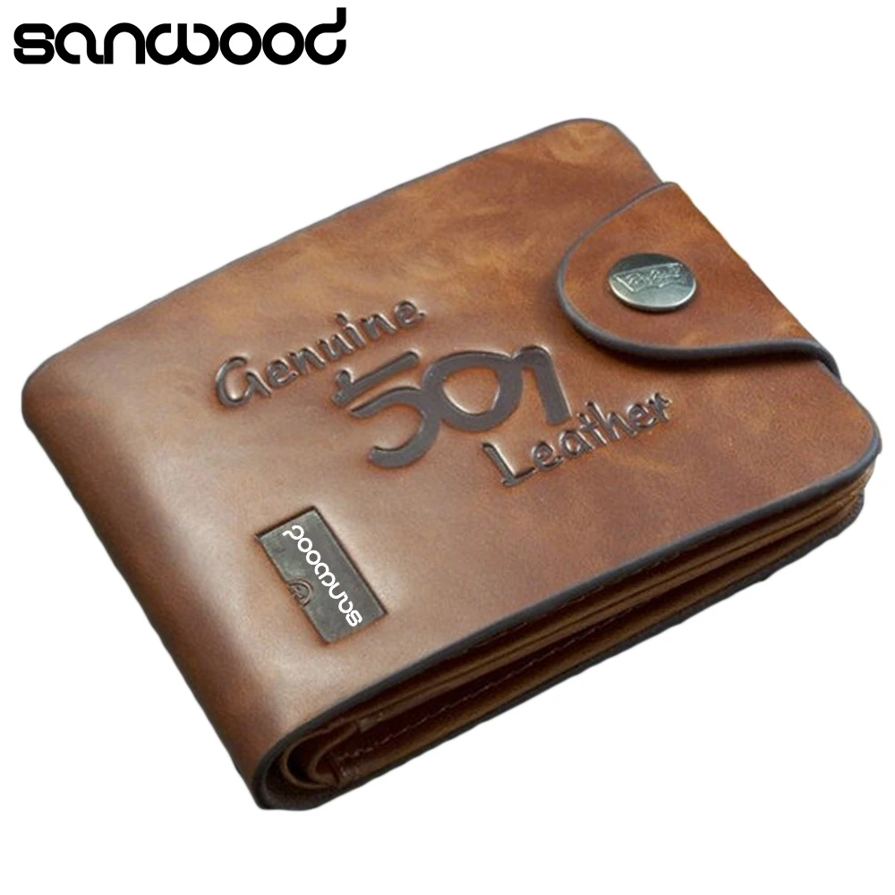 

Men Faux Leather Bifold Wallet Card Money Case Holder Slim Coin Purse Pocket BVRP