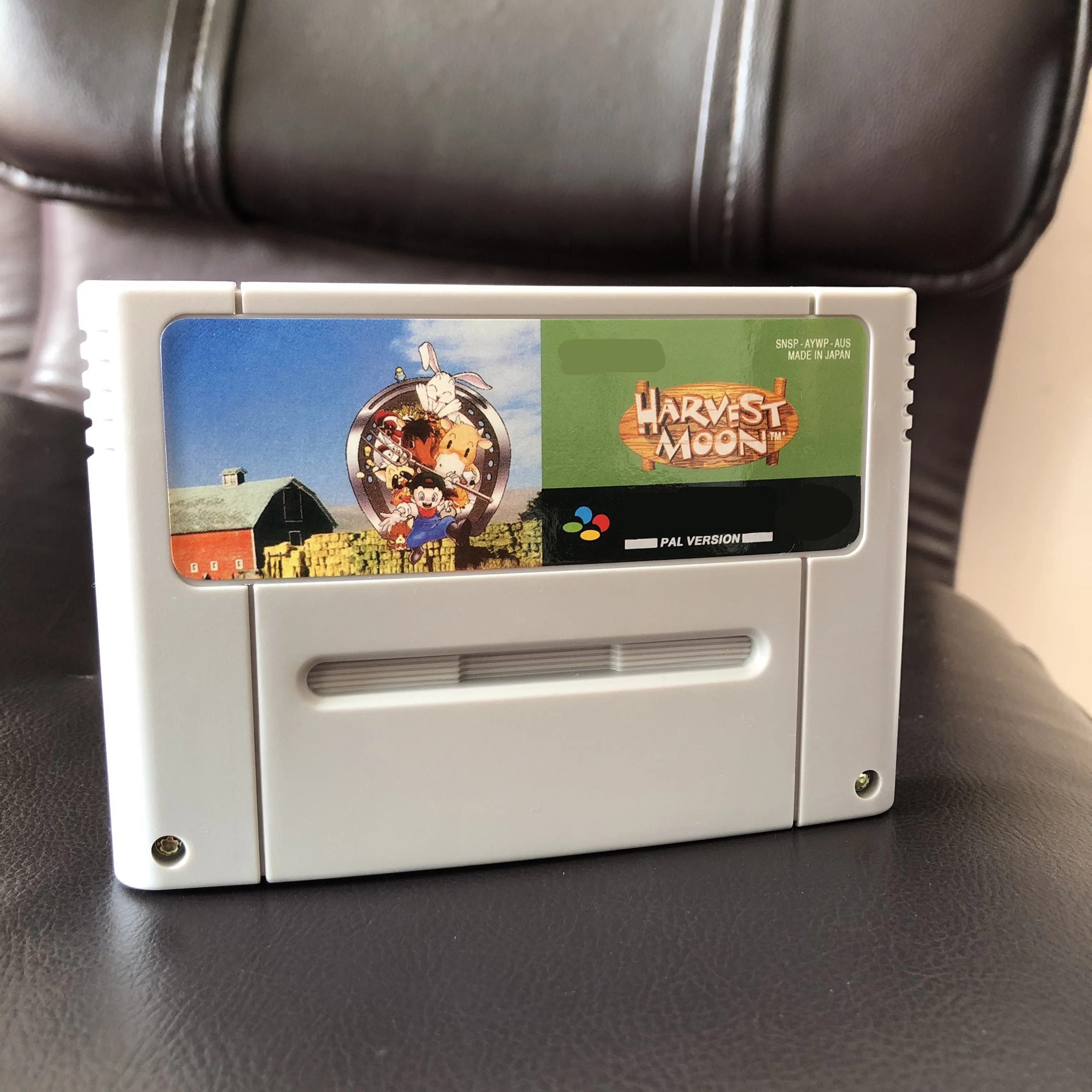 

Harvest Moon English-PAL version 46pins video games card for PAL console !