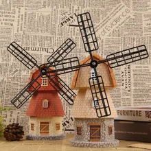 Figurine Garden Miniatures Decoration Crafts Figurines Miniature Craft Fairy Garden Gnome Moss Terrarium windmill house ark light diy decoration miniature glass pot led table lamp fairy terrarium potting garden decor miniature microlandschaft