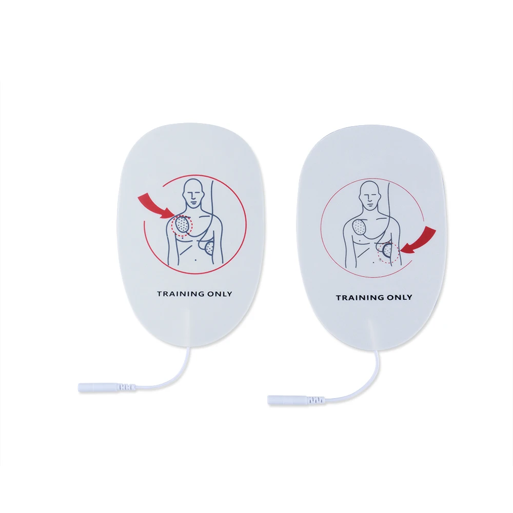 4 шт. AED обучающее устройство, патчи для первой помощи, Сменные подушечки для обучения взрослых, универсальный тренажер
